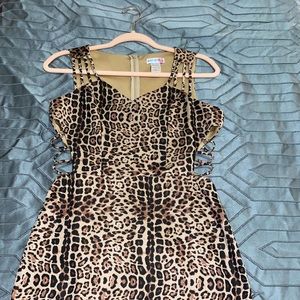 Leopard Print Dress